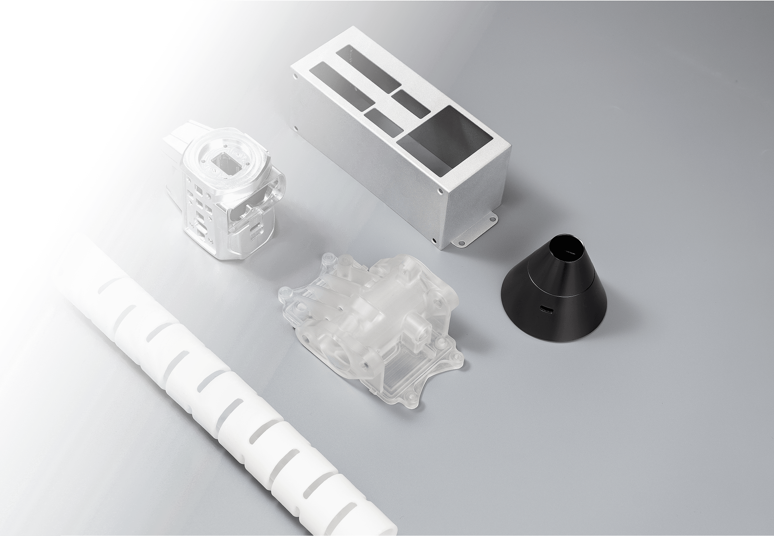 Custom manufactured metal and plastic parts
